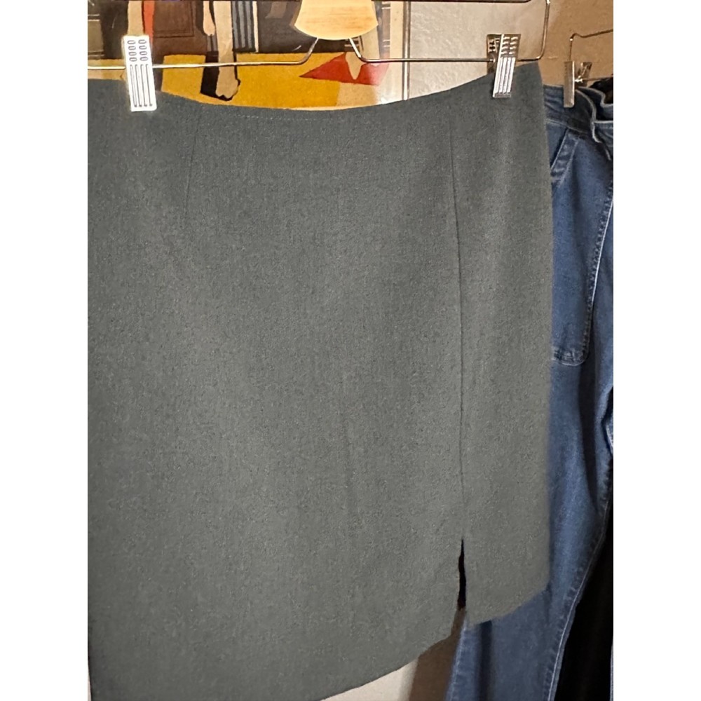 Vintage Grey Skirt Suit with Slit